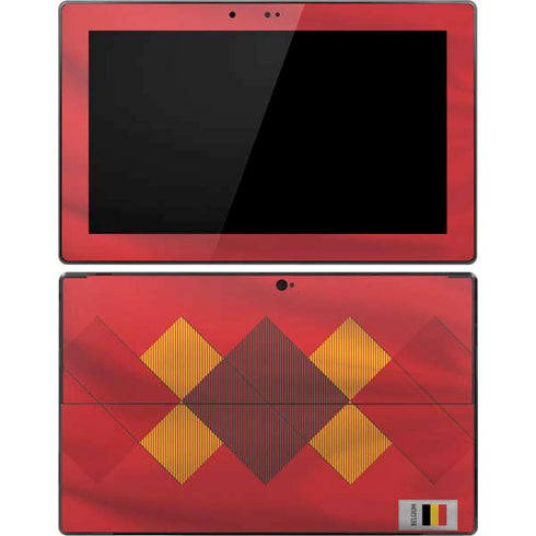 Belgium Soccer Flag Surface Pro Tablet Skin